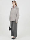 Two Tuck Pigment Wide Crop Pants Charcoal - CHANCE'S NOI - BALAAN 10