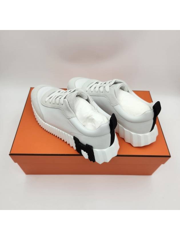 Bouncing Low Top Sneakers Blanc - HERMES - BALAAN 4