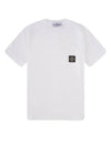 Kids Junior T-shirt 781620347 V0001 WHITE - STONE ISLAND - BALAAN 1