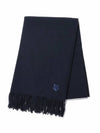 Foxhead Muffler Scarf Navy Unisex - MAISON KITSUNE - BALAAN 2