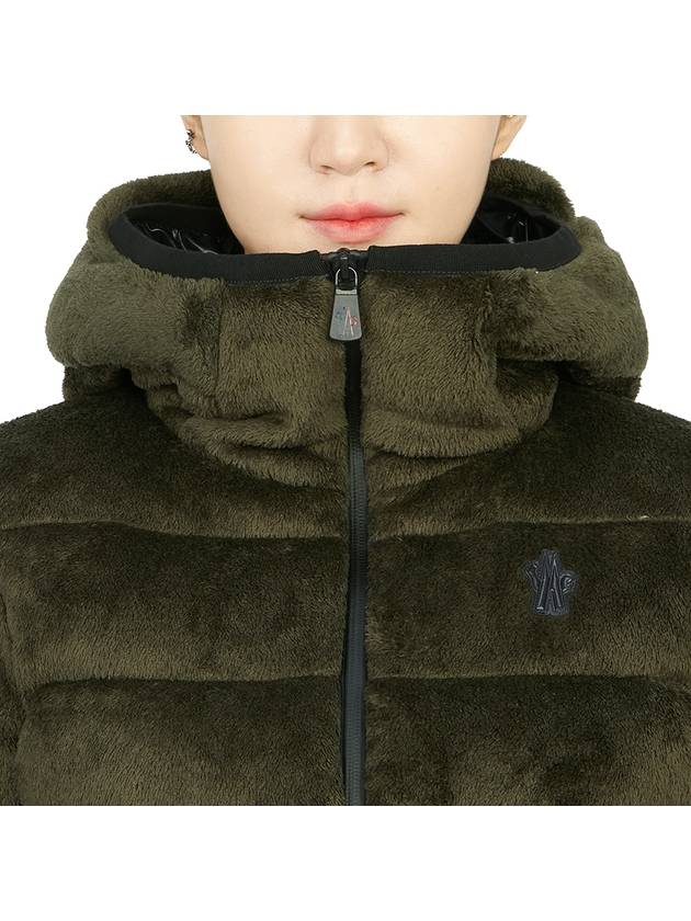 Women's Grenoble Hooded Padding Green - MONCLER - BALAAN 9