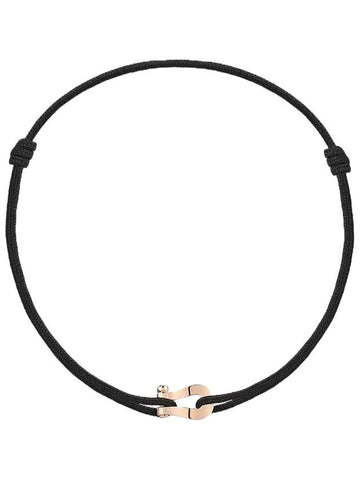 Force 10 Mini 18K Bracelet Gold Black - FRED - BALAAN 1