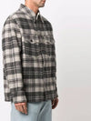 Gerbon Check Long Sleeve Shirt Ecru - ISABEL MARANT - BALAAN.