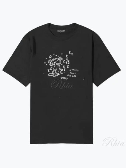 Tools For Life Short Sleeve T-Shirt Black - CARHARTT WIP - BALAAN 2