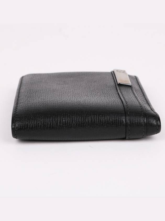 Side logo black men s wallet 365479 - GUCCI - BALAAN 6