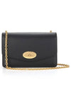 Darley Small Classic Chain Shoulder Bag Black - MULBERRY - BALAAN 3