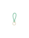 Intrecciato Lambskin Key Holder Green - BOTTEGA VENETA - BALAAN 1