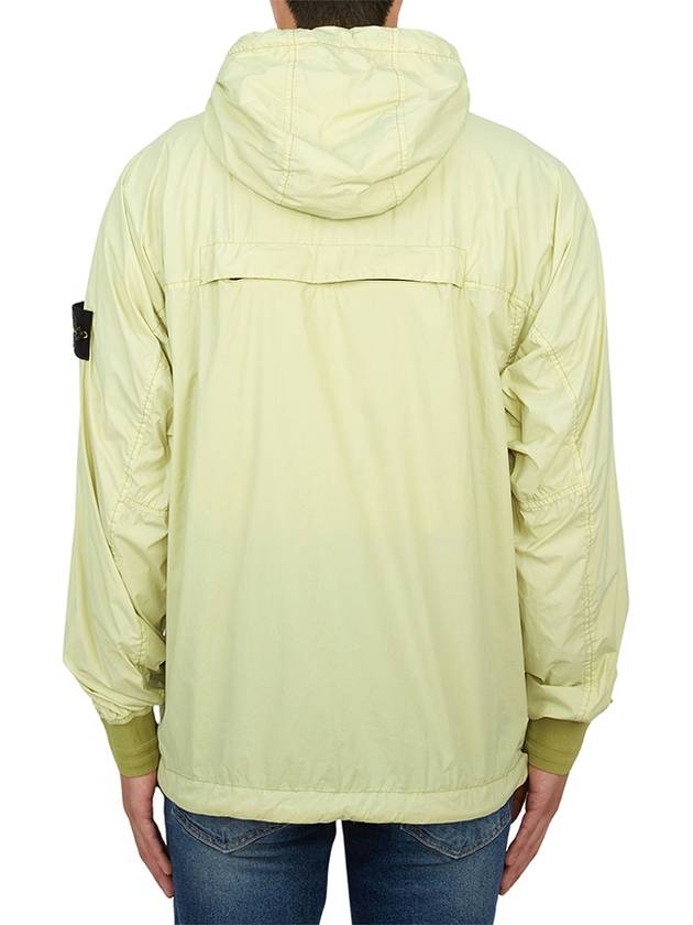 Skin Touch Nylon TC Hooded Jacket Green - STONE ISLAND - BALAAN 5