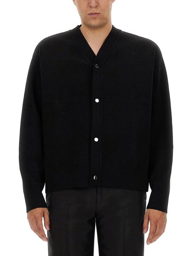 Men s Ribbed Knit Cardigan Black - JACQUEMUS - BALAAN 2