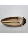 Two tone lambskin ballerina beige black - CHANEL - BALAAN 5