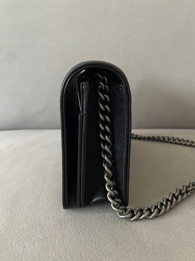 Boy WOC Chain Bag Caviar Black Antique Silver AP1117 - CHANEL - BALAAN 6