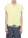 Embroidered ORB Polo Shirt Yellow - VIVIENNE WESTWOOD - BALAAN 2