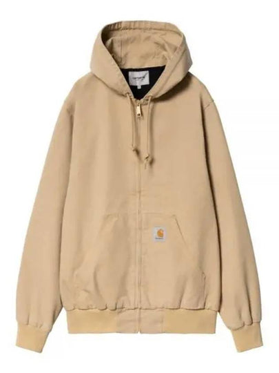 Dearborn Canvas Active Zip Up Hoodie Bourbon Aged Canvas - CARHARTT WIP - BALAAN 2