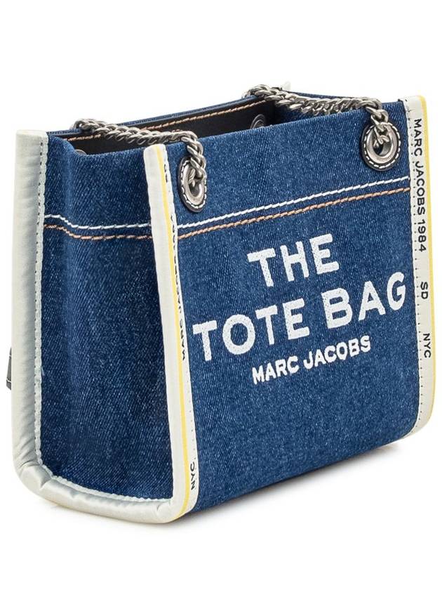 Women s Tote Bag Marc Jacobs The Denim Chain Crossbody - MARC JACOBS - BALAAN 4