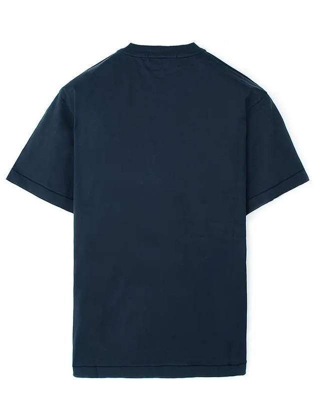 Wappen Logo Patch Short Sleeve T-Shirt Navy - STONE ISLAND - BALAAN 3
