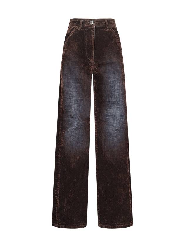 JEANS WITH FLOCK DETAIL - PINKO - BALAAN 1