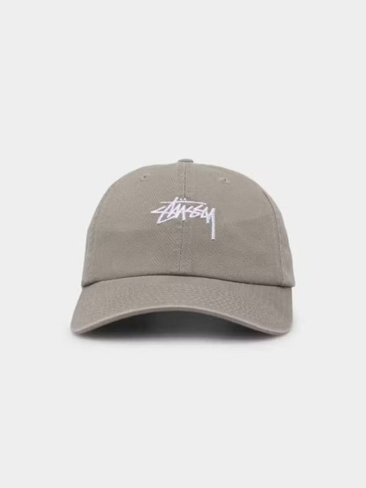 Stock Low Pro Ball Cap Stone - STUSSY - BALAAN 2