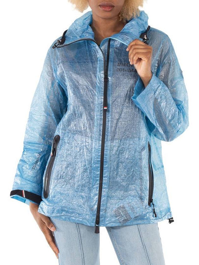 Grenoble Landry Lettering Point Rain Jacket Light Blue - MONCLER - BALAAN 2