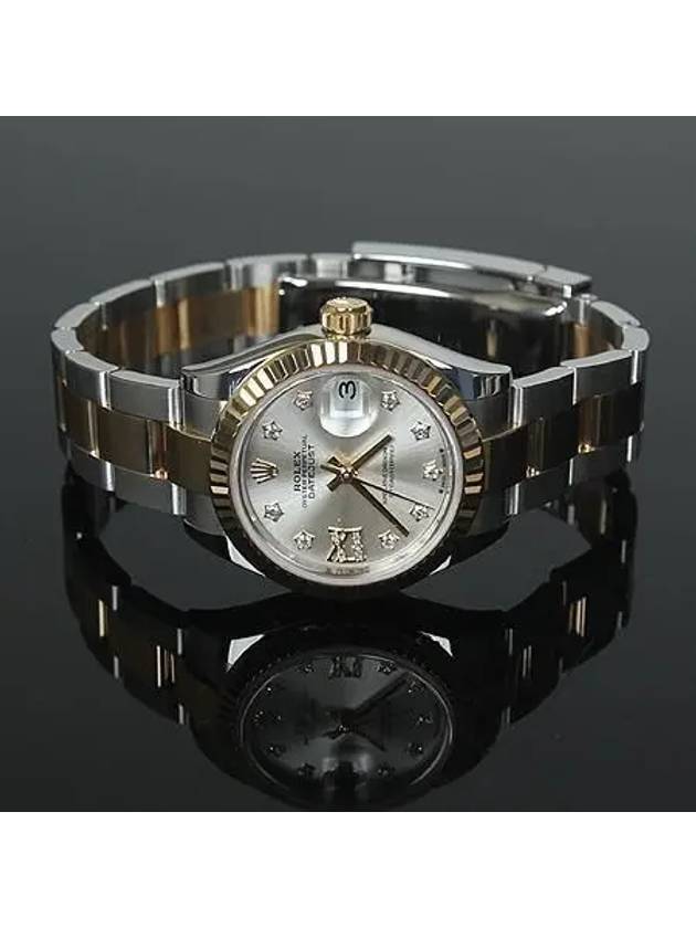 Rolex 279173 10 Point 18K Yellow Combination Star Diamond Oyster Datejust 28MM Women s Watch - ROLEX - BALAAN 2