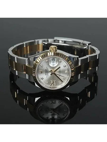 Rolex 279173 10 Point 18K Yellow Combination Star Diamond Oyster Datejust 28MM Women s Watch - ROLEX - BALAAN 2