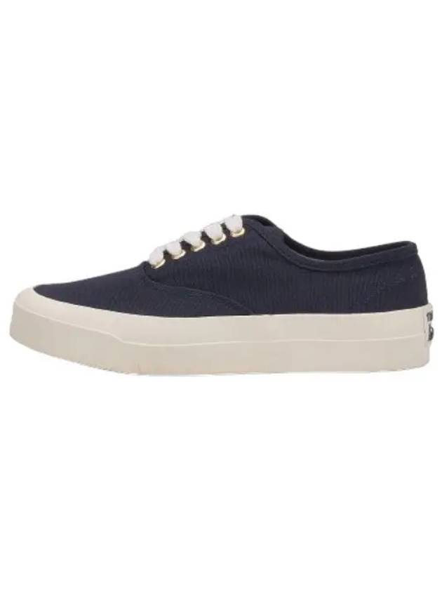 Canvas Sneakers Navy - MAISON KITSUNE - BALAAN 1