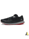 Ultra Glide Low Top Sneakers Black Alloy Goji Berry - SALOMON - BALAAN 2