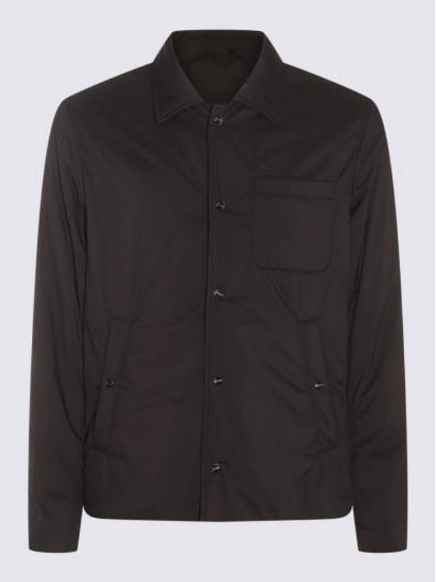 Jacket GI000395U124569300 BLACK - HERNO - BALAAN 1