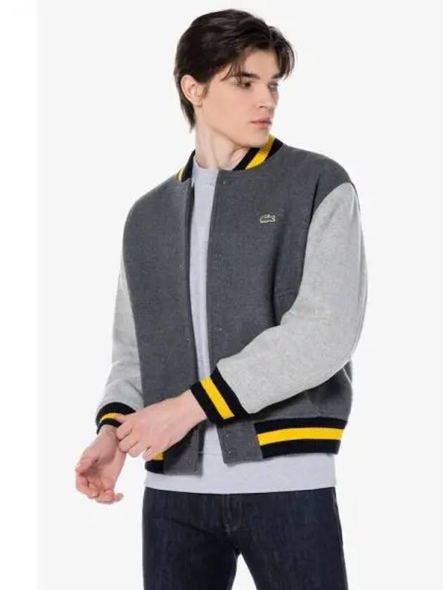 Men s Woolmix Baseball Jumper BH8213 53N QIV Domestic Product GQ2N23092792449 - LACOSTE - BALAAN 1