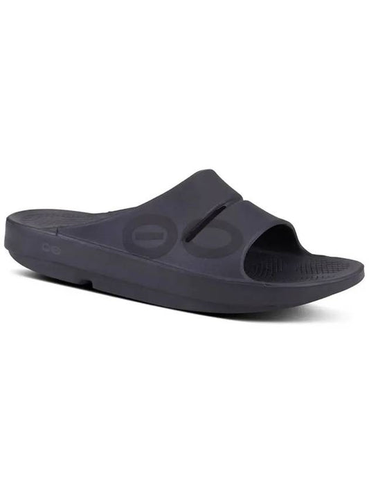 oa sports sandals black - OOFOS - BALAAN 2