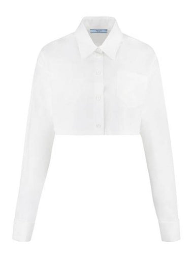 Shirt P421GCS2311XV2 F0009 WHITE - PRADA - BALAAN 1