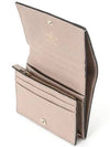 Rockstud Flip Bicycle Wallet Beige - VALENTINO - BALAAN.