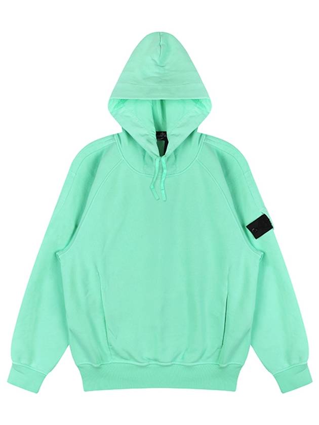 Shadow Project Embroidery Cotton Fleece Hoodie Green - STONE ISLAND - BALAAN 2