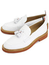 Tassel Leather Loafers White - THOM BROWNE - BALAAN 2