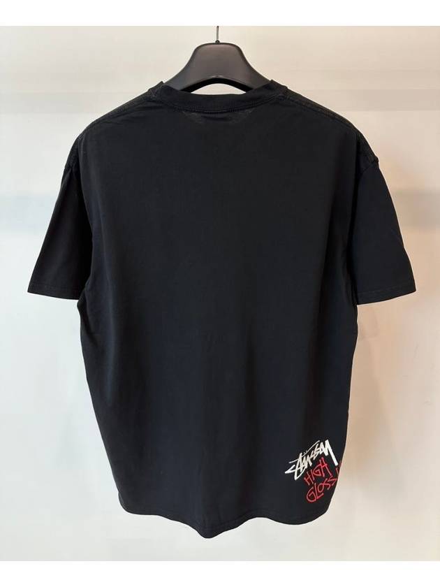 AU Australia Spray Can T Shirt ST024W2010 Black MENS L XL - STUSSY - BALAAN 4