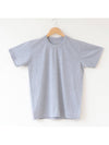 Round Short Sleeve T Shirt Grey - SUPENER - BALAAN 1