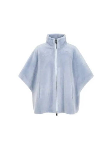 Women s Reversible Zip up Mustang Cape Light Blue 271018 - EMPORIO ARMANI - BALAAN 1