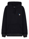 Zebra Motif Long Sleeve Hoodie Black - PAUL SMITH - BALAAN 10