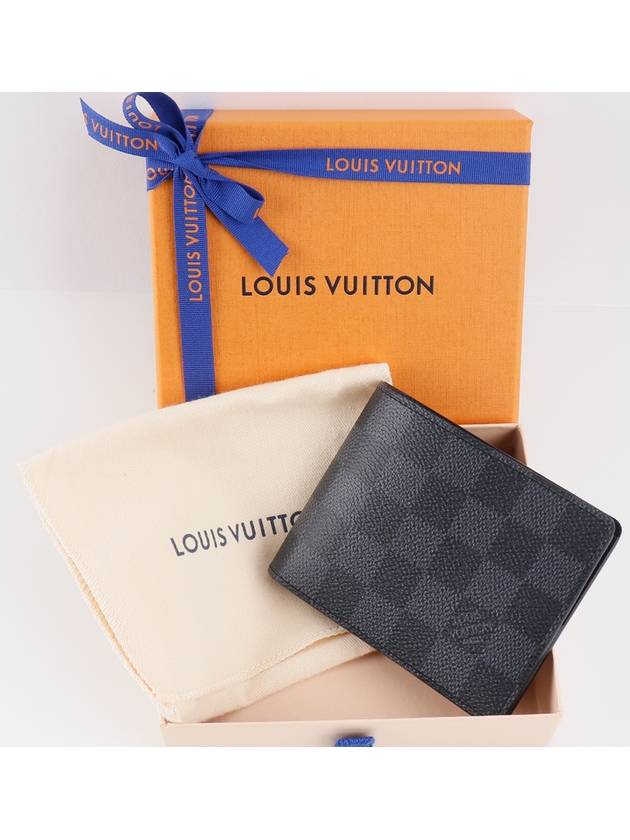 Slender Damier Half Wallet Grey - LOUIS VUITTON - BALAAN 2