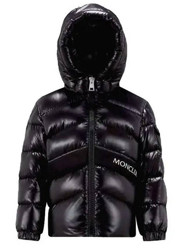 Kids Padded Jacket Black GROSEILLER 1A00050 68950 999 12A 14A - MONCLER - BALAAN 1