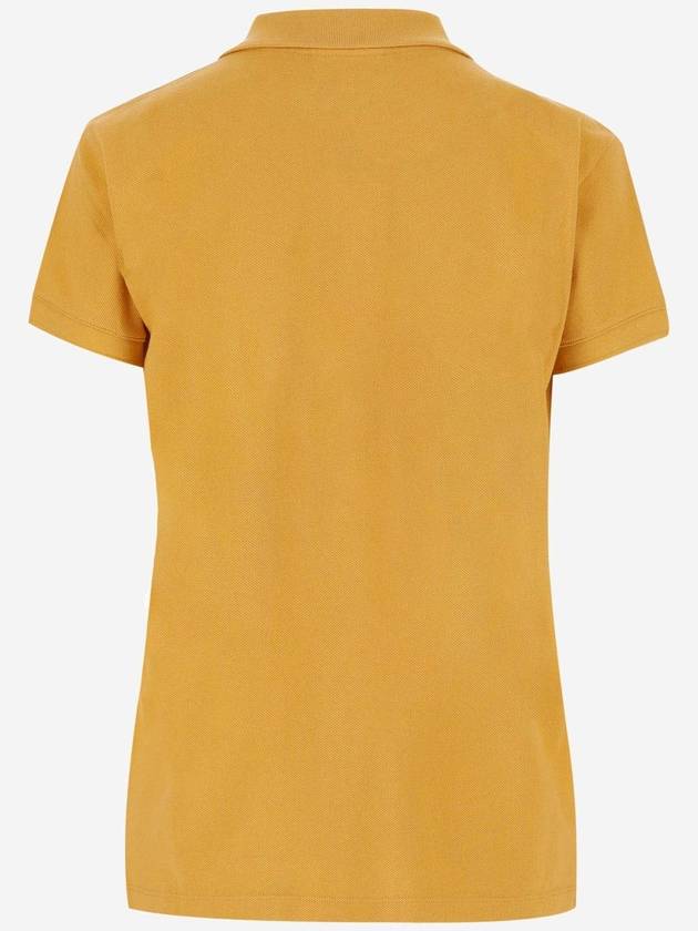 Baby Fox Patch Regular Polo Shirt Orange - MAISON KITSUNE - BALAAN 3