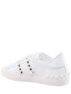 Rockstud Untitled Low Top Sneakers White - VALENTINO - BALAAN 4