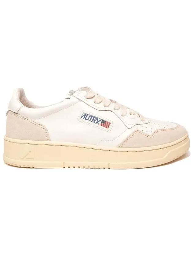 Medalist Goatskin Low Top Sneakers White - AUTRY - BALAAN 2