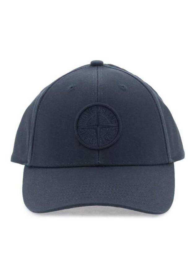 6 Panel Ball Cap Navy - STONE ISLAND - BALAAN 2