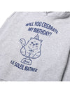 Birthday Cat Hoodies MELANGE GRAY - LE SOLEIL MATINEE - BALAAN 3