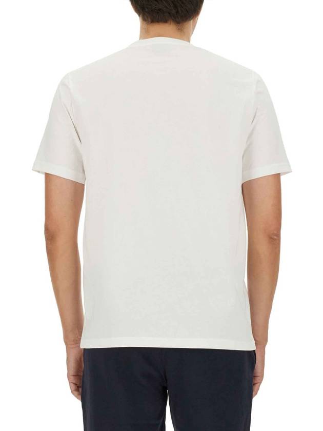 Paul Smith Short Sleeve T Shirt M2R 011R NP4685 01 WHITE - PAUL SMITH - BALAAN 6