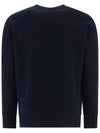 Chillax Fox Patch Classic Sweatshirt Navy - MAISON KITSUNE - BALAAN 4