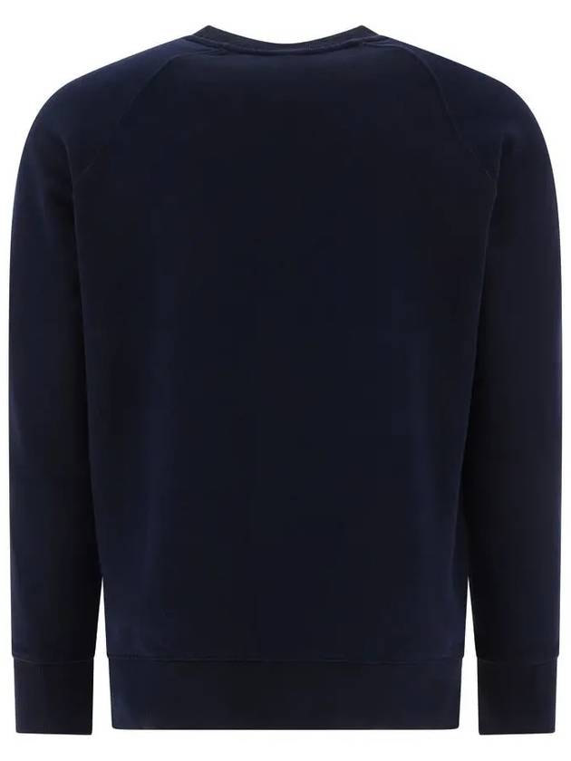 Chillax Fox Patch Classic Sweatshirt Navy - MAISON KITSUNE - BALAAN 4