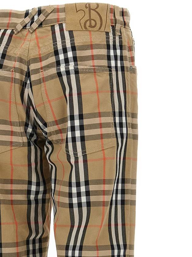 Burberry Check Pants - BURBERRY - BALAAN 4