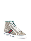 Tennis 1977 GG Canvas High-Top Sneakers Beige - GUCCI - BALAAN 4