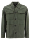 Robin multi-pocket jacket green - A.P.C. - BALAAN.